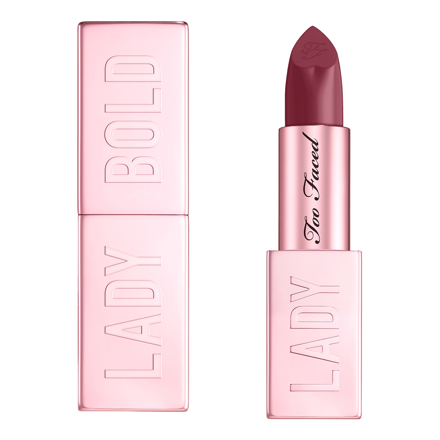 Too Faced - Lady Bold - Kremowa Pomadka Do Ust - Lady Bold Shade Ext Pink Rosie - Dla Kobiet